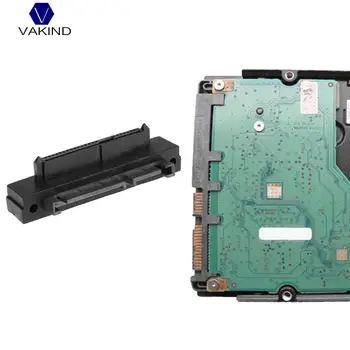 Black 22Pin SATA Rozšírenie Adaptéry Konektor Converter Konvertuje SAS HDD SATA Port 500Mbps