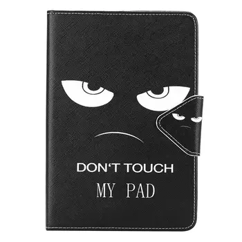 Black PU Kožené puzdro Pre Apple iPad vzduchu 2 Pre iPad mini 4 Pre iPad 2 3 4 5 6 Pre iPad Pro 9.7 