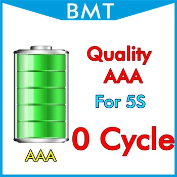 BMT pôvodné 10pcs/veľa Foxc Factory Batéria 0 cyklus 1560mAh Batérie pre iPhone 5S nahradenie BMTI5SFFB