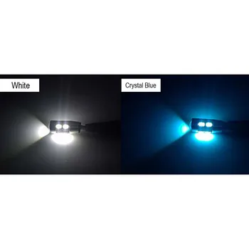 BOAOSI 1x T10 W5W 5630smd LED Odbavenie Svetlo s Projektorom Objektív na renault megane 2 toaletný logan clio laguna 2 Koleos