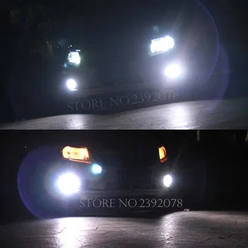 BOAOSI 2x 9006/HB4 LED canbus 2835SMD Žiarovky Reflektor Zrkadlo Dizajn Pre Hmlové Svetlá Na BMW E63 E64 E46 330ci Auto Styling