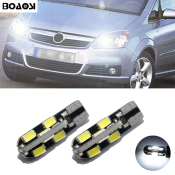 BOAOSI 2x T10 LED 5730SMD Auto na Čítanie žiarovky s Projektorom Objektív Pre Opel Astra h j g Corsa Zafira Insígnie Vectra b c d