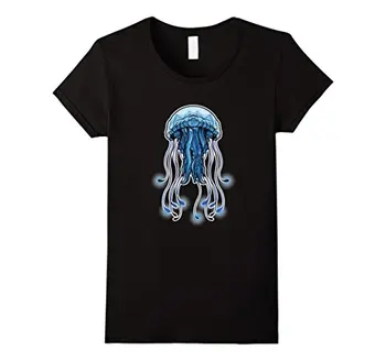 Box Medúzy Žijúcich Zvierat Zoo Prírody More, Oceán T Značkové Tričko 100 % Bavlna Na Predaj Krátky Rukáv Ženy T-Shirt Vtipné Tričká