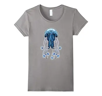Box Medúzy Žijúcich Zvierat Zoo Prírody More, Oceán T Značkové Tričko 100 % Bavlna Na Predaj Krátky Rukáv Ženy T-Shirt Vtipné Tričká