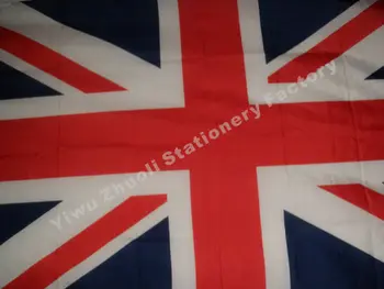 Britská Vlajka 150X90cm (3x5FT) 115g 100D Polyester Dvakrát Prešité Vysokej Kvality Doprava Zadarmo