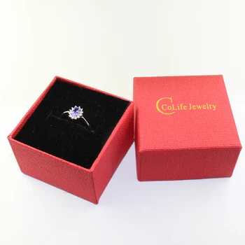 Britský Kate Princezná Diana William Zapojenie Svadobné Modrá tanzanite 925 Pevné Mincový Striebro prírodné tanzaniten snubný prsteň