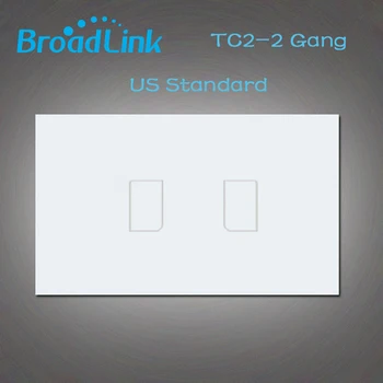 Broadlink TC2 NÁS Smart Home 1 2 3 Gang Nástenné svietidlo Wifi Spínača 220v,Sklenený Dotykový Panel Prepínače Bezdrôtovej Domácej Automatizácie