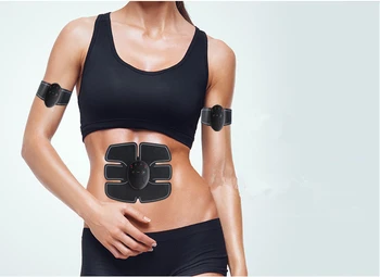 Brušné stroj elektrický svalový stimulátor ABS ems Tréner fitness strata Hmotnosti Tela chudnutie Masáže s mäkké retail box