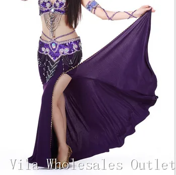 Brušný tanec sukne tanec kostým indián dance sukne oblečenie bellydance sukne 1pc sukne 10 farba 701#