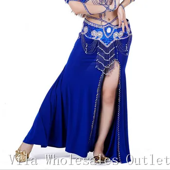Brušný tanec sukne tanec kostým indián dance sukne oblečenie bellydance sukne 1pc sukne 10 farba 701#