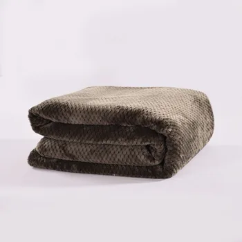Bytový textil káva super mäkký fleece deka camel Japonský štýl hodiť na gauč posteľ lietadlo cestovné patchwork prehoz cez posteľ 200*230 cm