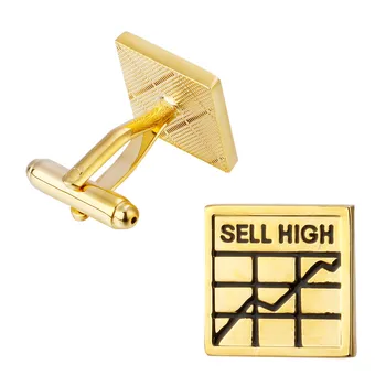 C-MAN Luxusné tričko Zlaté predávať za vysoké kúpiť nízke cufflink pre pánske Značky putá tlačidlá manžetové Vysokej Kvality abotoaduras Šperky