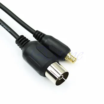 C18 IEC na MCX Antény Pigtail Kábel, Adaptér Konektor Pre USB, TV DVB-T Tuner Nové