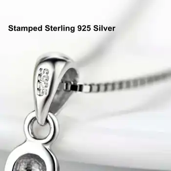 Cadenas De Plata 925 Mujer, Módne 925 Sterling Silver Chain Náhrdelník Šperky Vianočný Darček Pre Ženy maloobchodné alebo veľkoobchodné