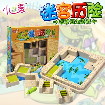 Candice guo plastové hračky zábavné blok budova hra uniknúť hra prejsť Krokodíla bazén vianočný darček darček k narodeninám 1set