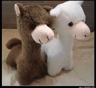 Candice guo plyšové hračky plyšové bábika Meng Meng Lei Lei Alpaky Pony Ovce model detí Valentine darček k narodeninám vianočný darček
