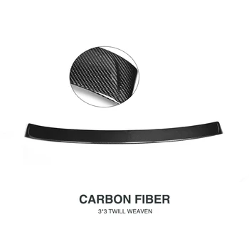 Carbon Fiber Auto Strešný Spojler Krídlo pre BMW 1 Series E82 120i 130i 135i Coupé & Kabriolet 2-Dverové 2008-2013