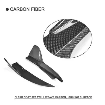 Carbon Fiber Auto Zadné Štiepačky Pery Zástery pre Lexus IS F Sport Sedan 4 Dvere Len 2017-2018