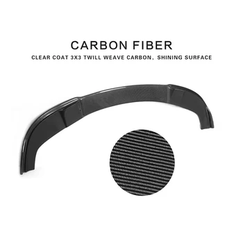Carbon fiber Predný Nárazník Pery Spojler Bradou na BMW 5 Radu E60 520i 525i 530i M Sport Sedan 4-dverový 2004-2010