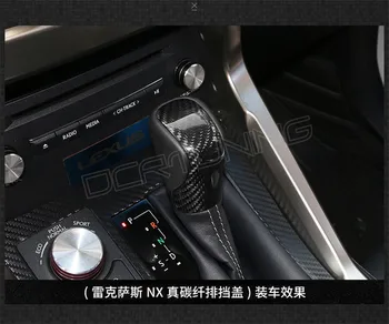 Carbon Fiber Radiacej Páky Kryt Výbava pre Lexus NX NX200t 300h ES ES200 RX RX200t 450h JE RC Carbon Fiber Volant - UP