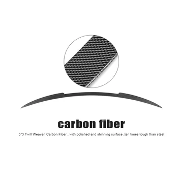 Carbon Fiber Zadný Kufor Spojler Krídlo Pery pre BMW E89 Z4 18i 20i 28i 30i 35i 2009 - Auto Pokrytie ML Štýl