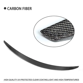 Carbon Fiber Zadný Kufor Spojler pre maserati Quattroporte Sedan 4 Dvere, 2013 zadné boot pery krídlo