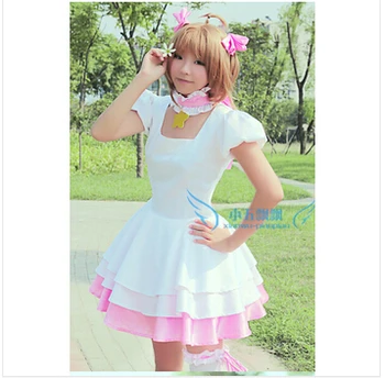 Cardcaptor Sakura KINOMOTO SAKURA cosplay kostým lolita punk dievčatá vlastné akejkoľvek veľkosti