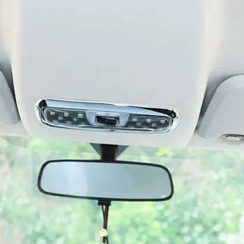 Carmilla ABS Chrome Svetlá na Čítanie Rám, Kryt Výbava Nálepka pre Nový Ford Fiesta MK7 2009 - 2012 2013 2016 Accessores