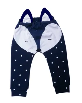 Cartoon baby & kids Hárem nohavice fox chlapci dievčatá nohavice deti pantyhose batoľa oblečenie in hot 4m-2y drop shipping