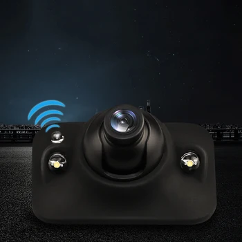 CCD HD auto kamera, zadné / predné/ľavej/pravej strane zobrazenia fotoaparátu LED pre nočné videnie 360 stupňov Rotácie univerzálny auto cúvaní kamera