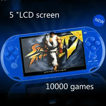 Cdragon prenosné hracie konzoly X9 5 palcový veľký displej s vysokým rozlíšením 10000 nes hry 8GB pravé bezpečnostné doprava zadarmo