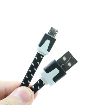 Centechia Užitočné Mini V8 Konektor Lano Micro USB Rýchlo Nabíjačka Drôt Nabíjania Synchronizovať Údaje Kábel Kábel pre Xiao Android 1m/2m/3m