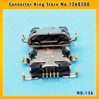 ChengHaoRan Nové Micro USB Konektor pre lenovo A590 A670T S890 S820 S880 A710E konektor na pripojenie nabíjačky konektor dock port konektor,MC-136