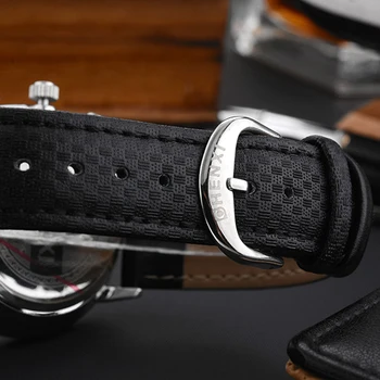 CHENXI Mužov náramkové hodinky Kožený Remienok Multifunkčné Quartz Hodinky s Dátumom Displej Muž Hodiny Top Luxusné Značky Kvality Hodiniek