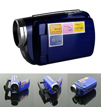 Chladné Mini Digital Video Camera DVR Videokamera 12MPX 4xZoom 1.8