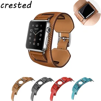 CHOCHLATÉ Originálne kožené pútko pre apple hodinky kapela 42 mm 38 mm zápästia watchband pre iwatch 3/2/1 nahradenie sledovať pásu