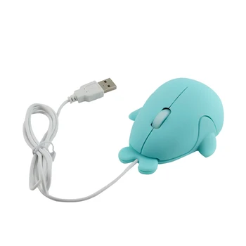 CHYI Drôtová Myš Ergonomický 1600DPI, USB 2.0 Kábel, 3 Tlačidlá kosatka Orca Dolphin Free Willy Myší 3 farby Pre PC, Notebook Darček