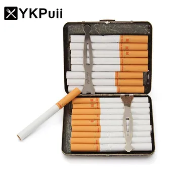 Cigareta Prípade Darčeka pre 20pcs Vintage Kovové Cigariet Prípade Darčeka Kovové Cigariet Príslušenstvo