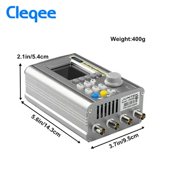 Cleqee JDS2900 15MHz digitálne ovládanie dual channel DDS funkciu generátora signálu