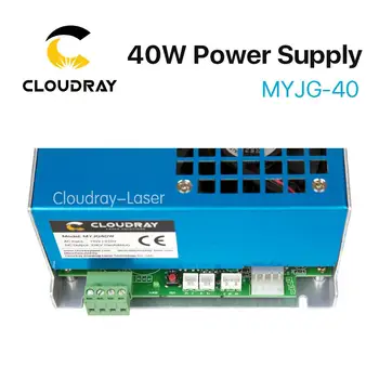 Cloudray 40W CO2 Laser Napájanie MYJG-40 110V 220V pre CO2 Laserové Gravírovanie Rezací Stroj 35-50W