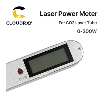 Cloudray Ručné CO2 Laserové Trubice Power Meter 0-200W HLP-200 Pre Laserové Gravírovanie a Rezanie Stroj