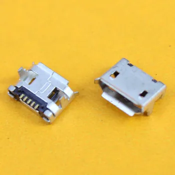 Cltgxdd 10pcs/veľa 5Pin 7.2 mm Micro USB 5pin DIP Samica konektor pre mobilný telefón, Mini USB, jack PCB zváranie zásuvky