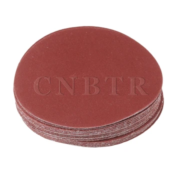 CNBTR 115mm Oxid hlinitý Kolo Kotúč brúsny papier 60/80/120/180# Pack 20
