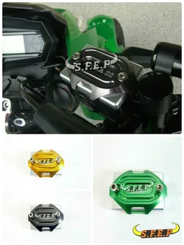 CNC Motocykel, Hliníkové Brzdové Kvapaliny Palivo Nádrž Nádrž Spp Kryt Pre Kawasaki Z125 Z125Pro