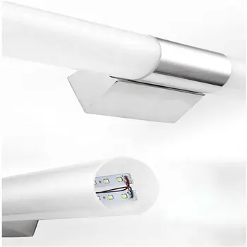 CNIM Hot 10W LED AC 110 - 220V Teplé Biele svetlo zrkadlo nehrdzavejúcej ocele, predné lampy, zrkadlo, lampa kúpeľňa nástenné svietidlo kabinetu svetlo