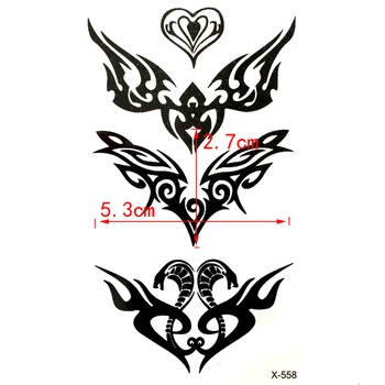 Cobra Nepremokavé Dočasné Tetovanie nálepka pre mužov a ženy, Had tatuajes adesivos para moto auto styling nálepky falošné tetovanie