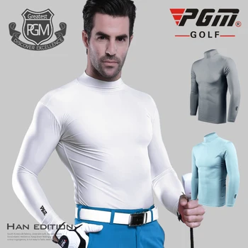 Coolmax Polo Tričká Top PGM Oblečenie Ice opaľovací Krém Male Model Lete pánska Outdoor Golf Pohybu, Športové oblečenie, Spodná Tenisové Tričko