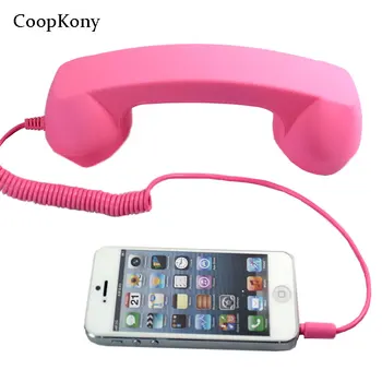 CoopKony 3,5 mm Audio AUX Ovládanie Hlasitosti Slúchadlá Telefónne Slúchadlo, Reproduktor, Mikrofón Hovoru, Prijímač Pre iPhone4S 5 6 Android