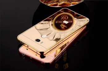 Coque Pre Xiao Redmi 4 Pro Prípade Luxusné Rose Gold Plating Zrkadlo Telefón Prípadoch Pre Xiao Redmi 4 Zadný Kryt Redmi 4 Pro Prime
