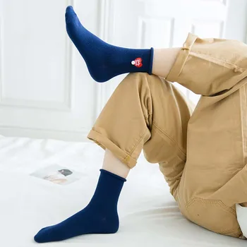 [COSPLACOOL]High-end Fashion College Výšivky Láska Okraji Style Design Ponožky Ženy Ponožky Zábavné Meias Harajuku Japonsko Calcetines